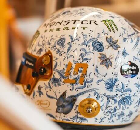 Lando Norris Special Helmet For The Hungarian Gp Cm Helmets