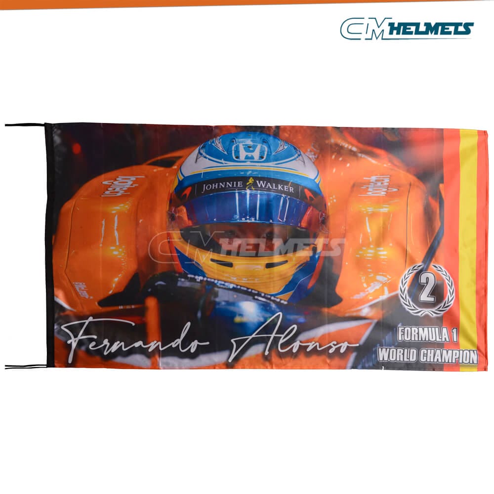 FERNANDO ALONSO 2023 F1 REPLICA HELMET FULL SIZE | CM Helmets