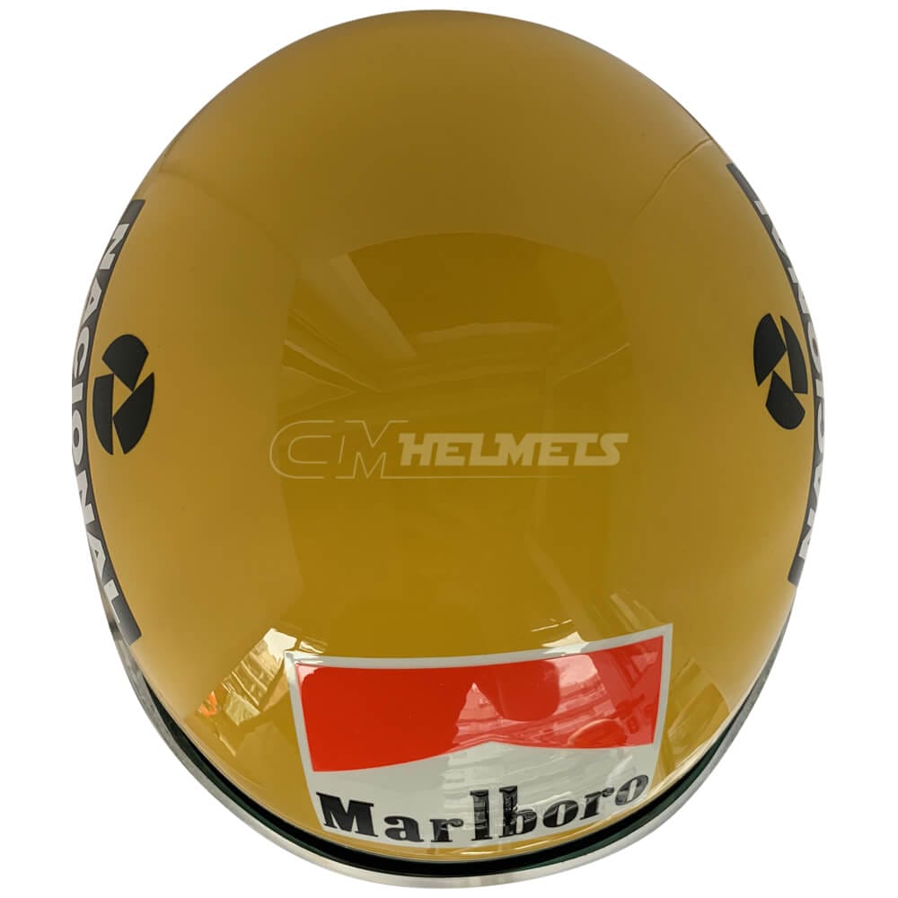 Ayrton Senna 1990 Rheos Helmet Replica - Full-Size F1 Helmet