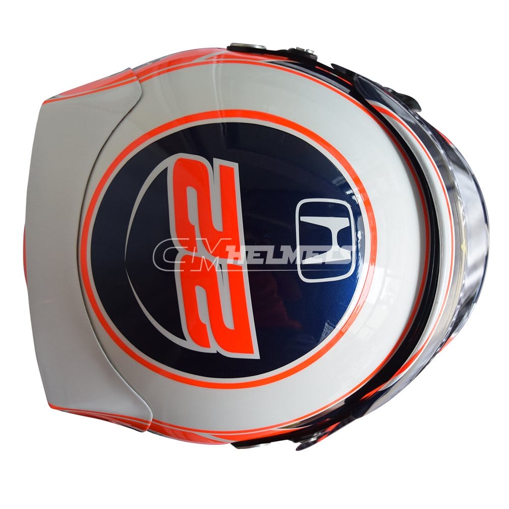 JENSON BUTTON 2016 F1 REPLICA HELMET FULL SIZE | CM Helmets