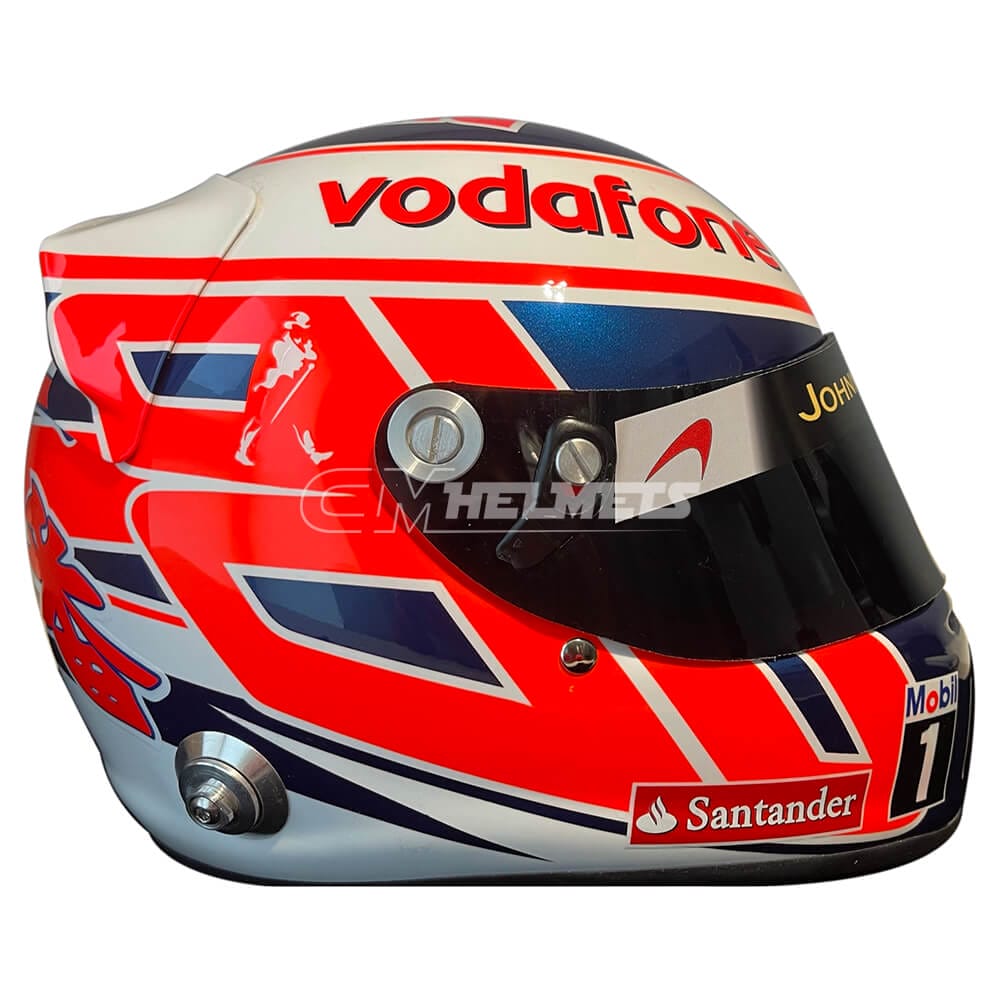 Jenson button replica hot sale helmet