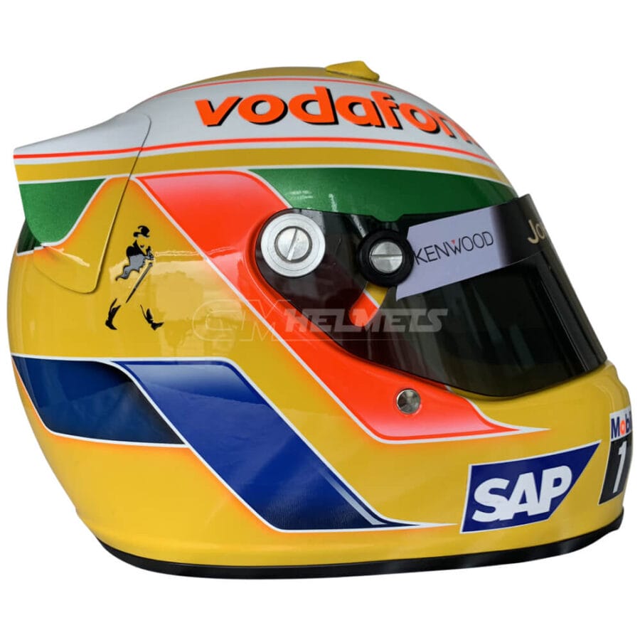 Lewis Hamilton 2008 F1 Replica Helmet | Full-Size | CM Helmets