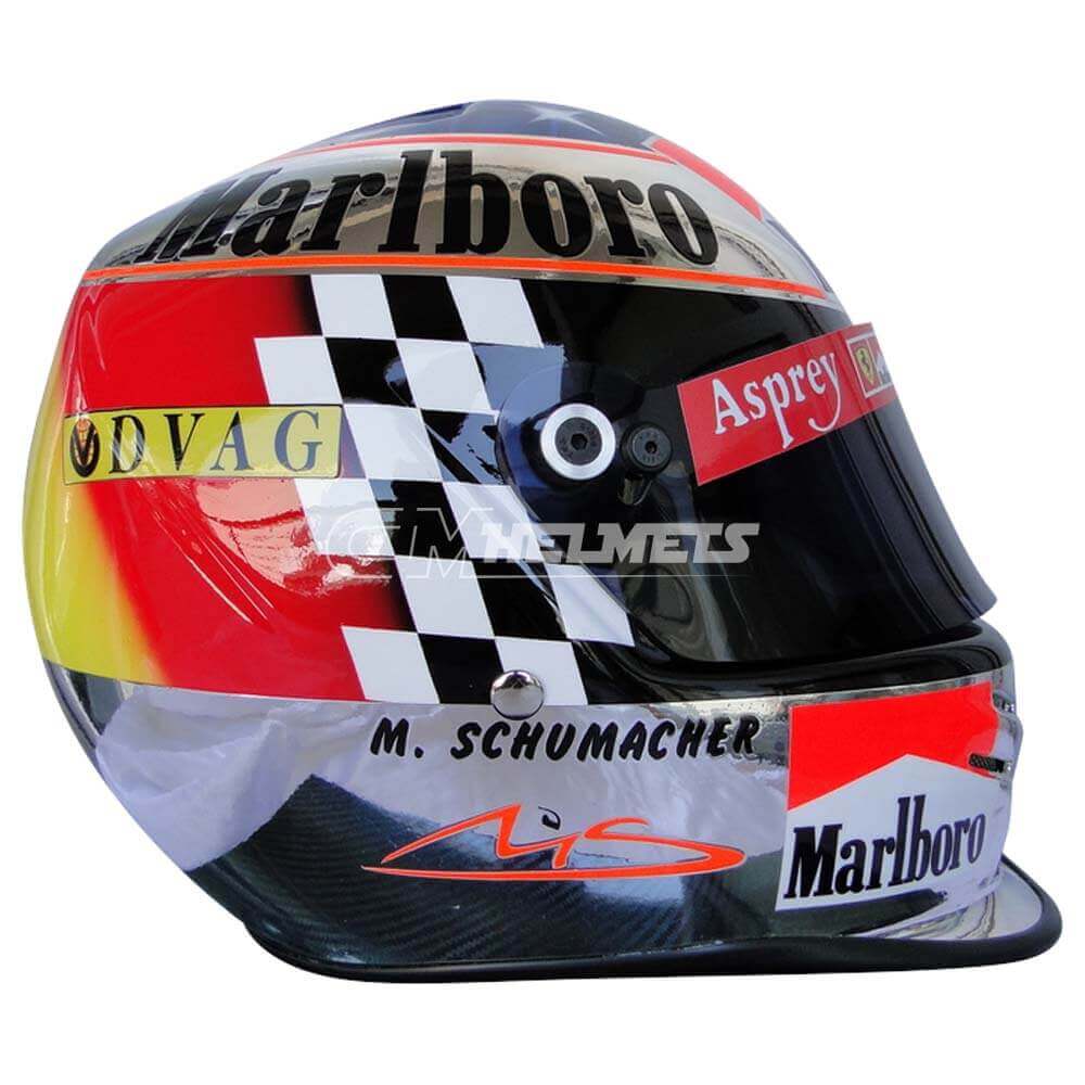 MICHAEL SCHUMACHER 1998 SUZUKA GP F1 REPLICA HELMET FULL SIZE | CM