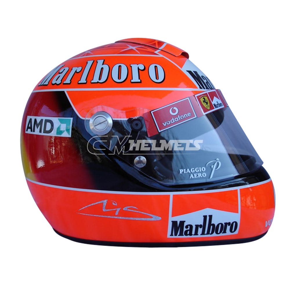 Michael Schumacher 2004 Monza F1 Replica Helmet Scale 11 All Racing