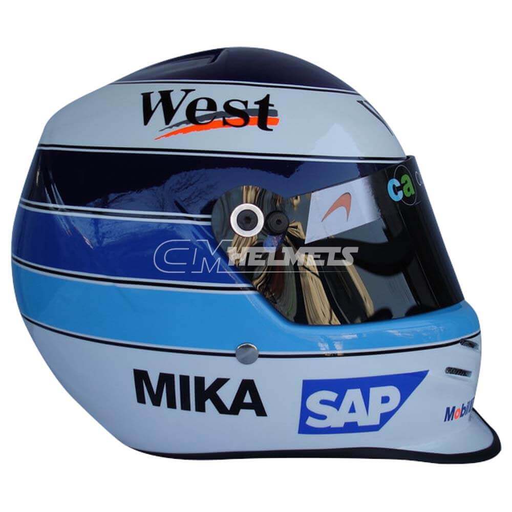 【F1】Mika Hakkinen 1/2 Helmet Mika Hakkinen 1998 McLaren 50 Year Anniversary Arai 1:2
