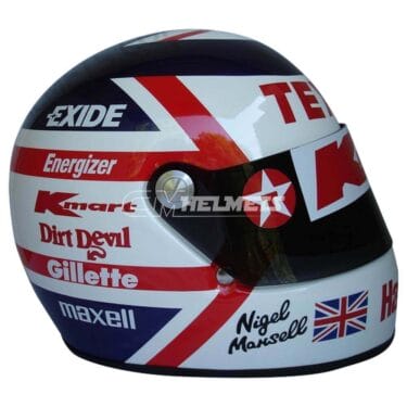 NIGEL MANSELL 1993 KARTING F1 REPLICA HELMET FULL SIZE | CM Helmets