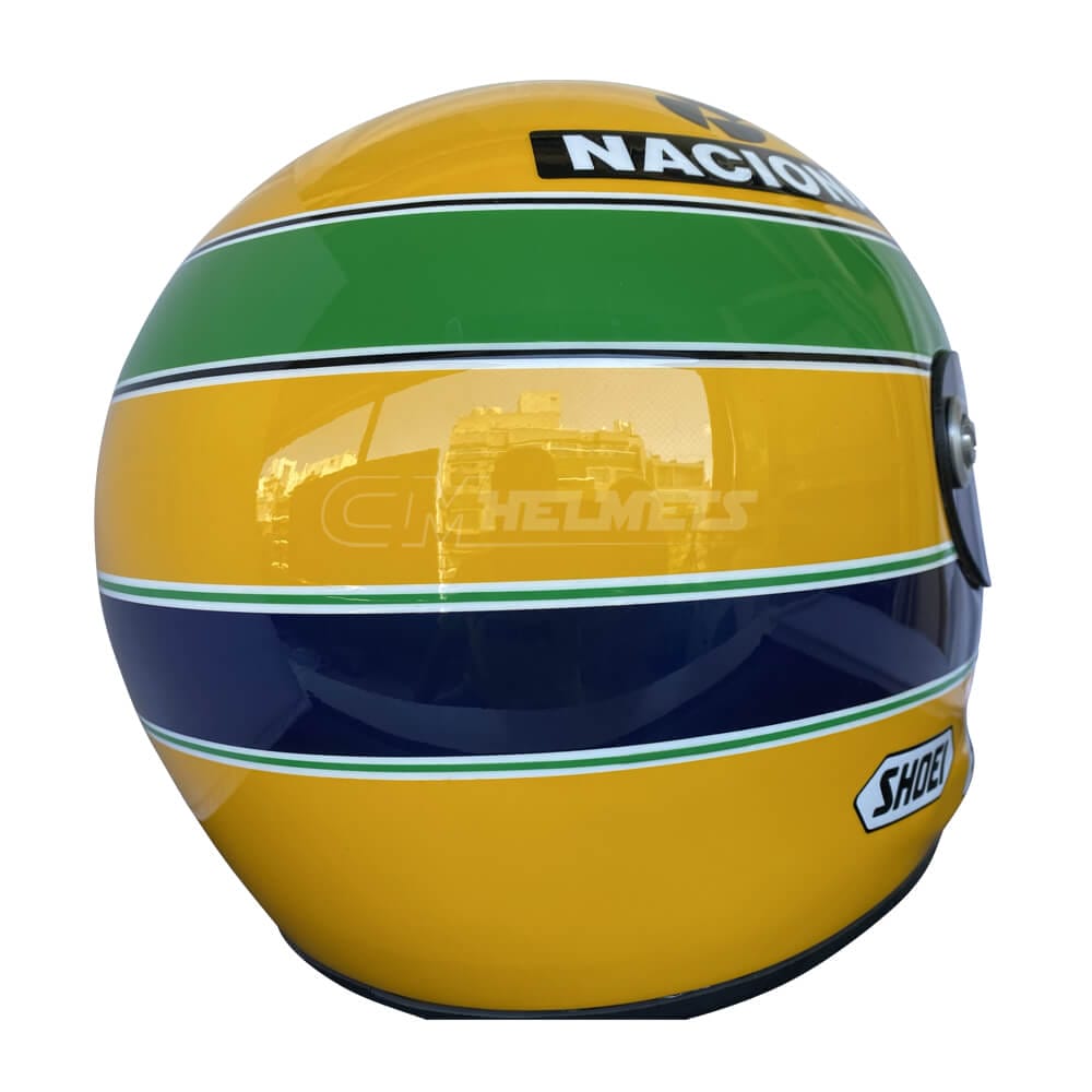 Ayrton Senna 1992 Helmet | Full-Size Replica for F1 Collectors