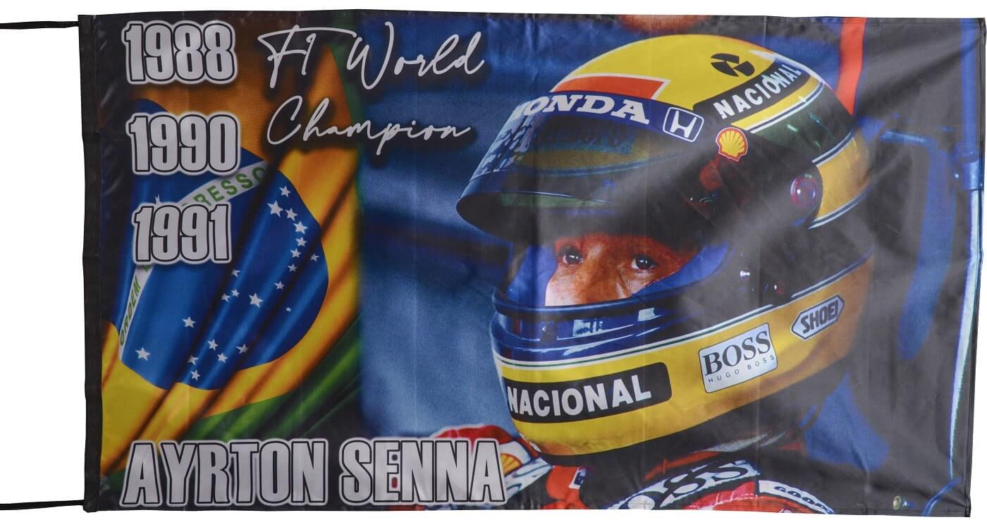 Ayrton Senna 1991 World Champion F1 Replica Helmet - Full Size Ayrton Senna 1991 World Champion F1 Replica Helmet - Full Size