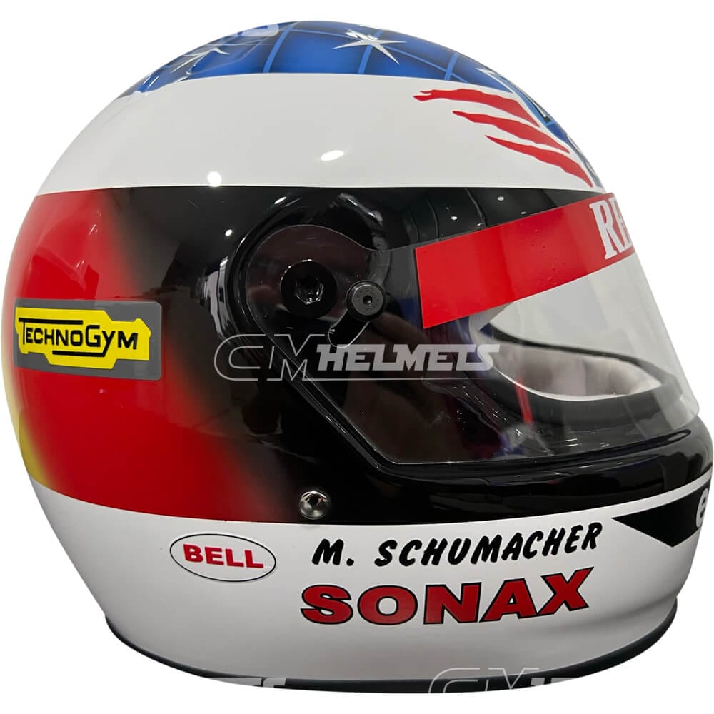 MICHAEL SCHUMACHER 1995 F1 REPLICA HELMET FULL SIZE | CM Helmets