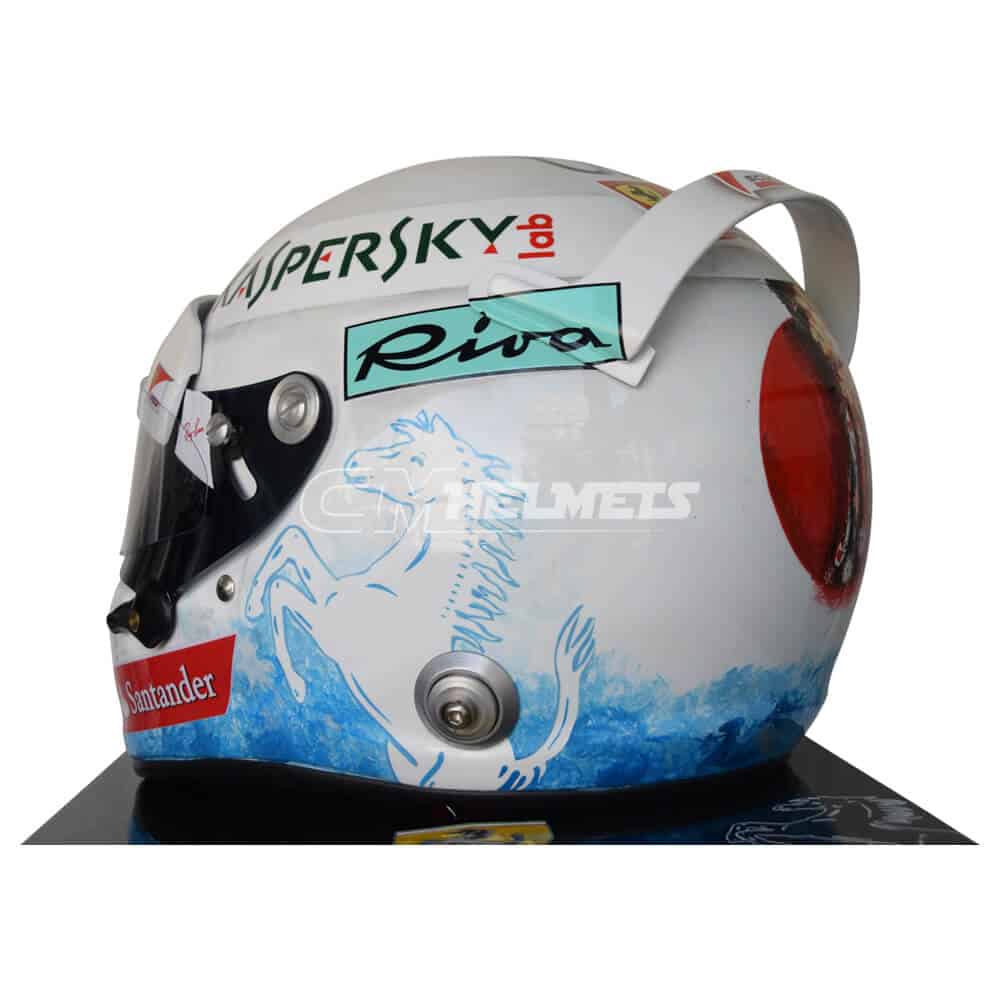 SEBASTIAN VETTEL 2017 SUZUKA JAPAN GP F1 REPLICA HELMET FULL