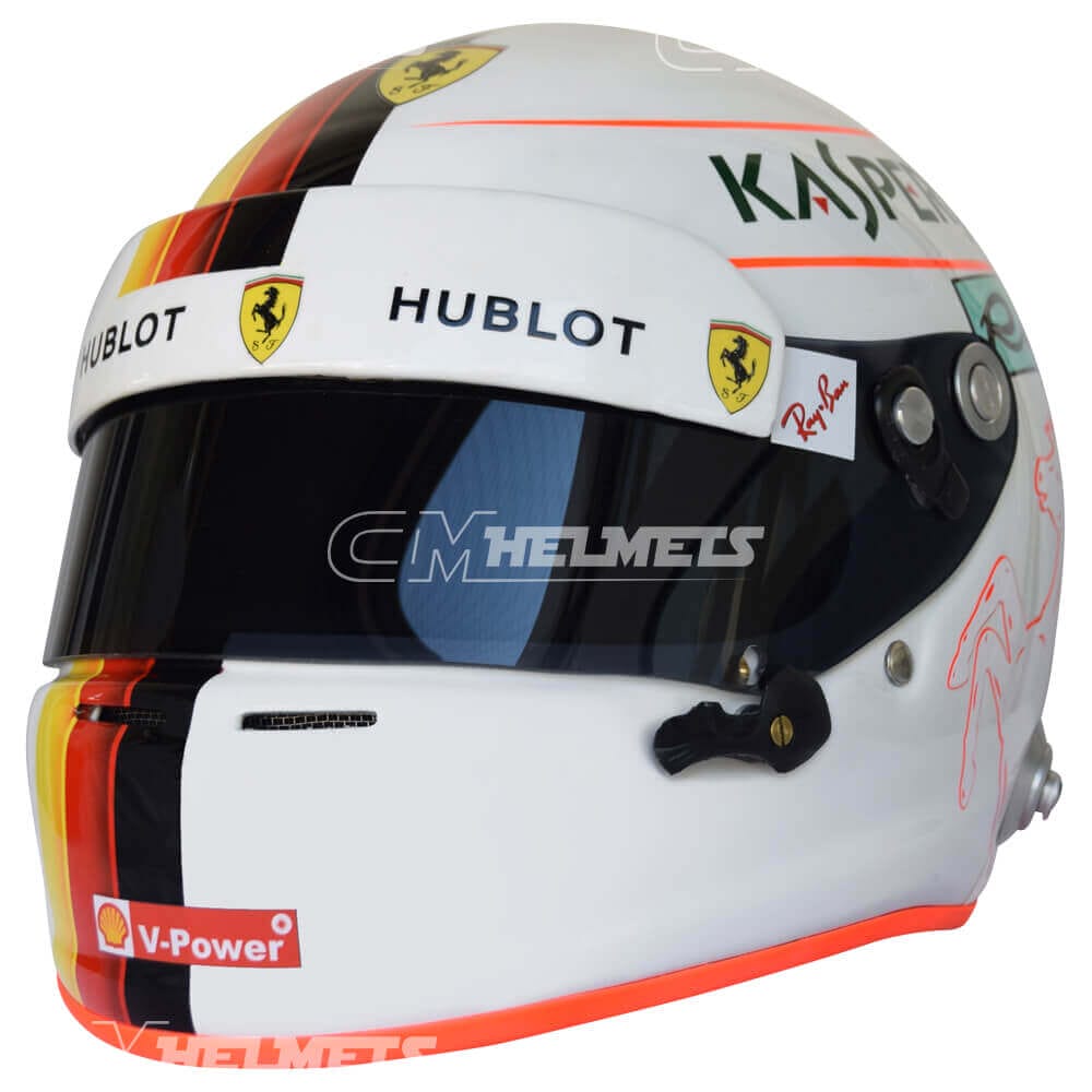 SEBASTIAN VETTEL 2018 BARCELONA CANADA AZERBAIJAN GP F1 REPLICA