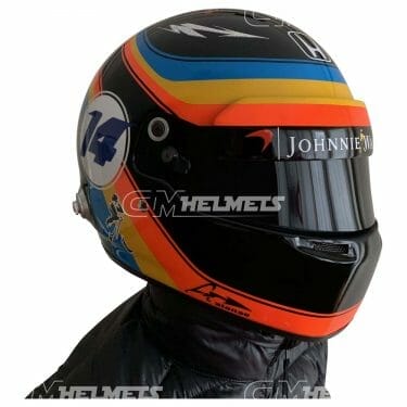 Fernando-Alonso-2017-USA-GP-F1-Replica- Helmet-Full Size