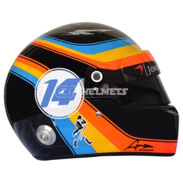 FLUX SR 新品　サイズM  CAPTAINS HELM FERNANDO ALONSO 2017 USA GP F1 REPLICA HELMET FULL SIZE | CM Helmets