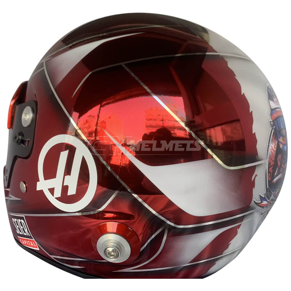 ROMAIN GROSJEAN 2018 FRENCH GP F1 REPLICA HELMET FULL SIZE | CM Helmets