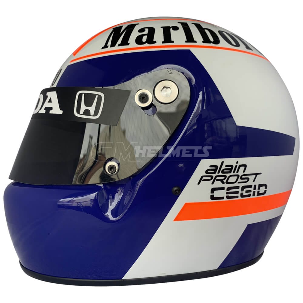 Decals casque helmet casco Prost McLaren 1989 Centauria Spark 1/5 Ferrari 1990