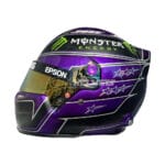 LEWIS HAMILTON 2020 WORLD CHAMPION BAHRAN GP BLACK LIVES MATTER EDITION F1 REPLICA HELMET - Image 3