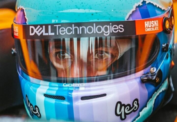 Daniel Ricciardo S Mclaren Helmet For The 2021 F1 Season Cm Helmets