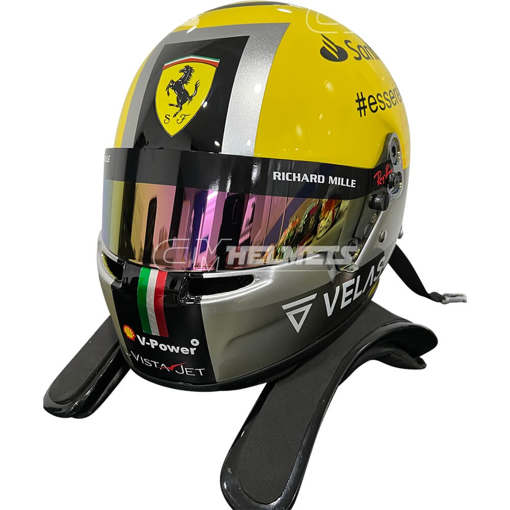 CARLOS SAINZ 2022 MONZA GP F1 REPLICA HELMET FULL SIZE | CM