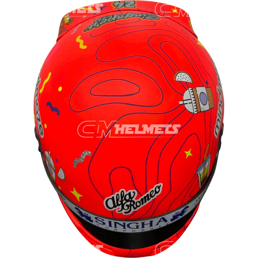 zhou-guanyu- 2022 -singapore- GP-f1-helmet-ch7