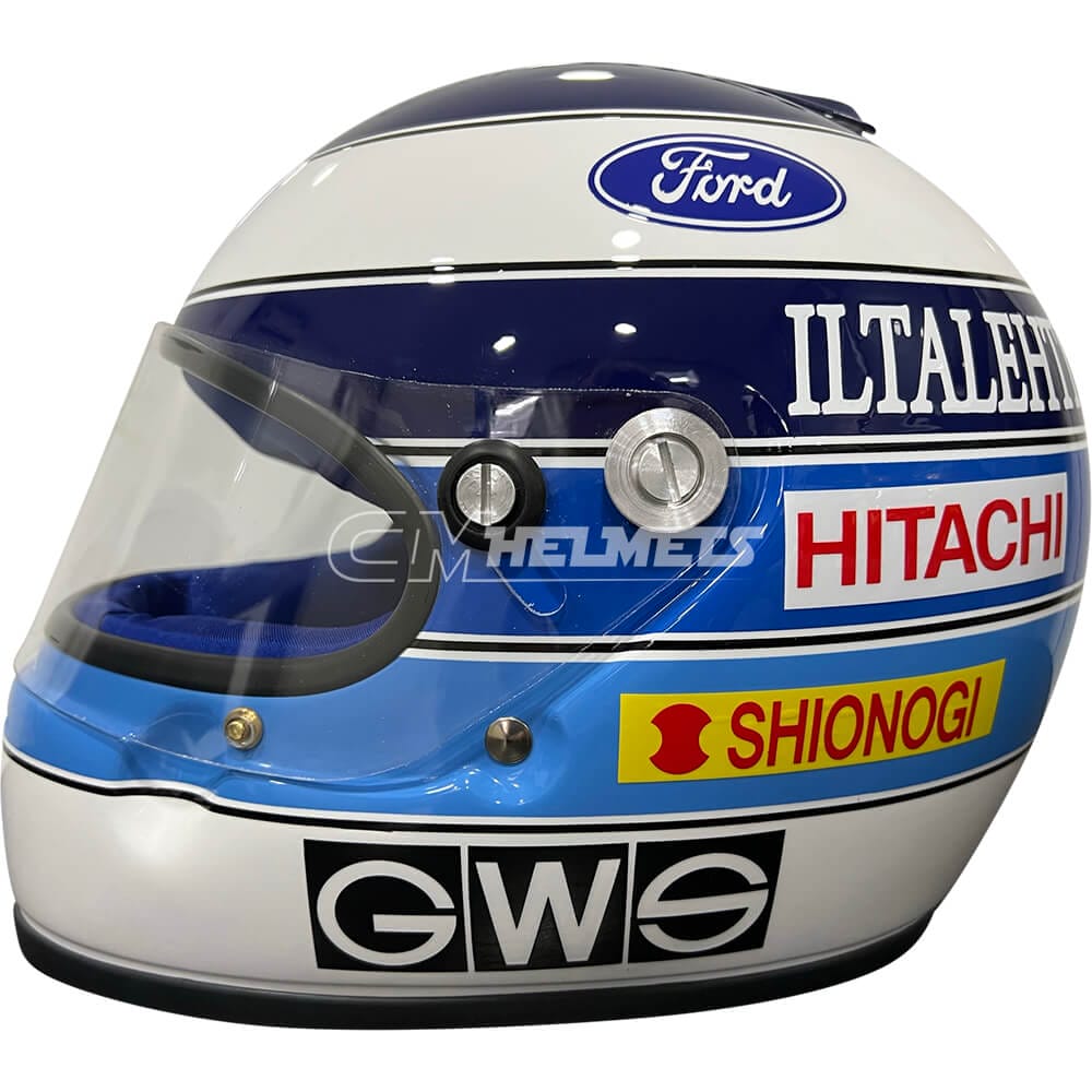 MIKA HAKKINEN 1991-1992 F1 REPLICA HELMET FULL SIZE | CM Helmets