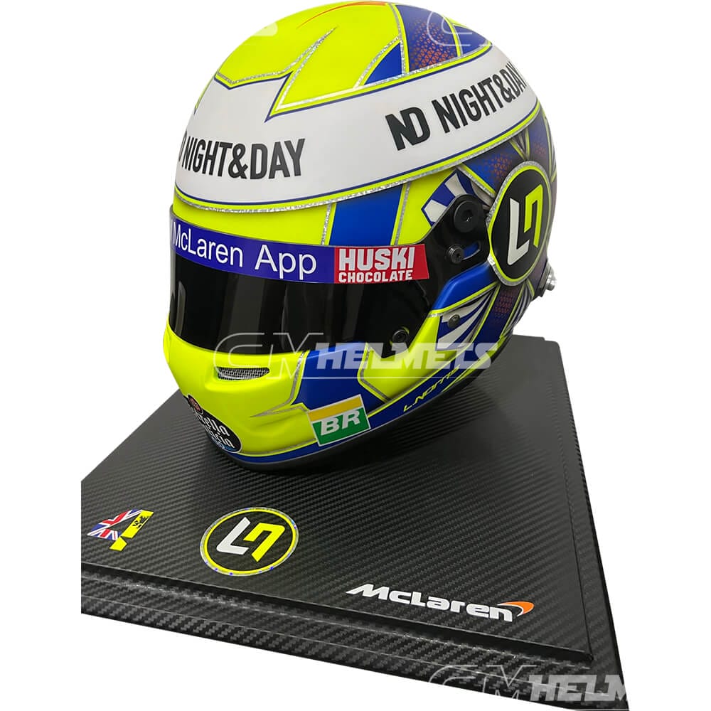 Lando norris sales spa helmet