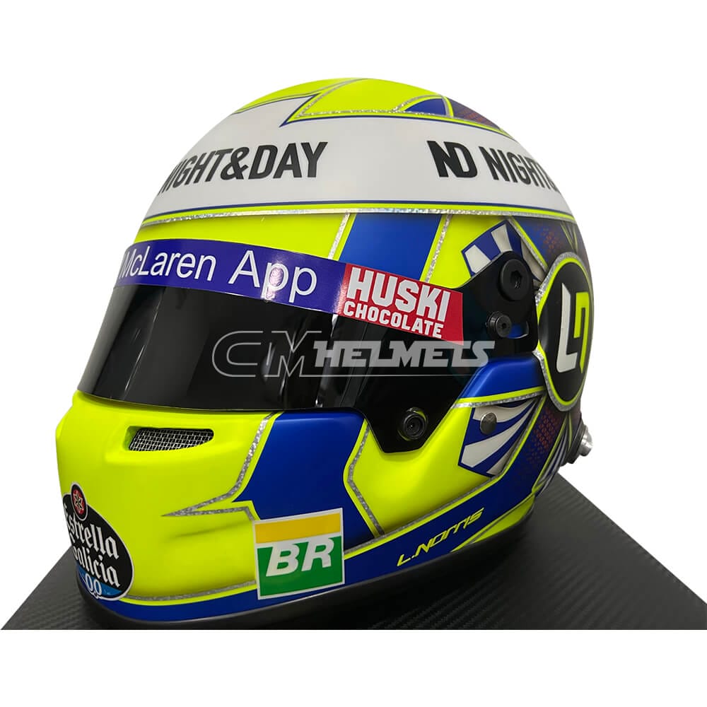 スパーク1/5 ヘルメットLando Norris 2019 LANDO NORRIS 2019 SPA GP F1 REPLICA HELMET FULL SIZE | CM