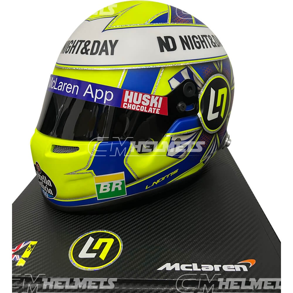 LANDO NORRIS 2019 SPA GP F1 REPLICA HELMET FULL SIZE | CM Helmets