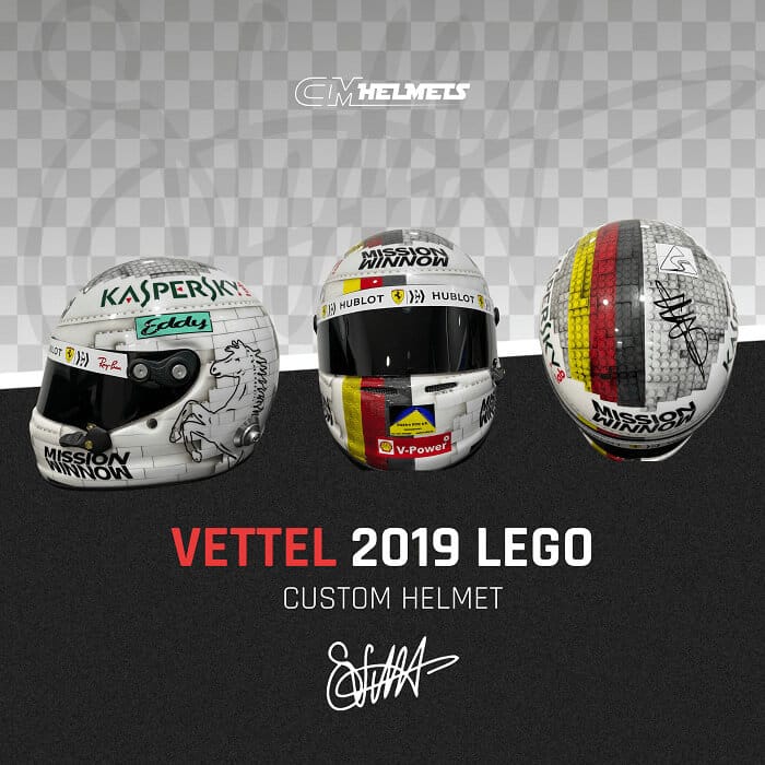 10. VETTEL 2019 LEGO CUSTOM HELMET-min