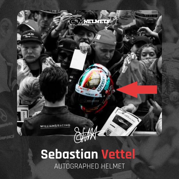 9. AUTOGRAPHED HELMET-min