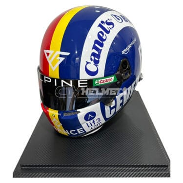 Pierre-Gasly-2023 Austin-GP-Cevert-Tribute-F1-Helmet-Be11