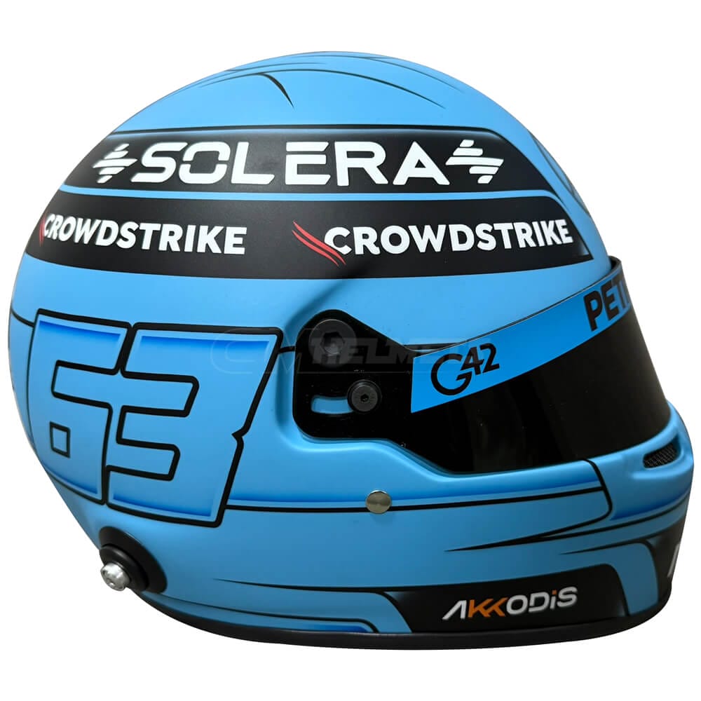 Casque George Russell 2024 5HF146 helmet Spark 1/5 F1