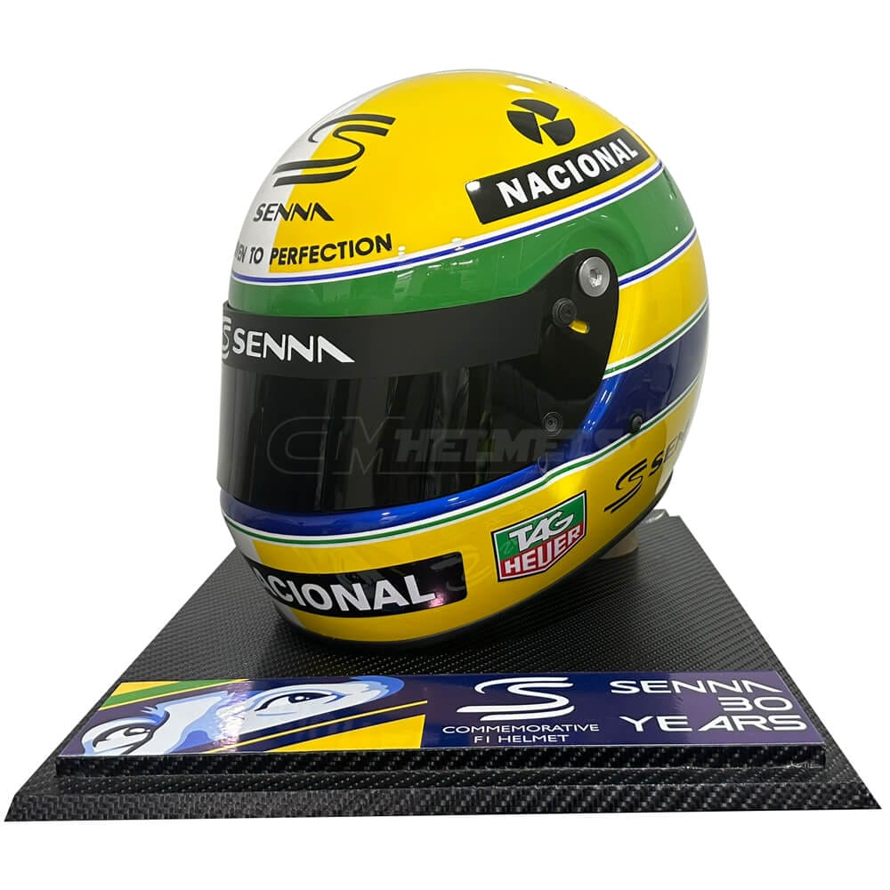 Ayrton Senna Commemorative Helmet - 30th Anniversary Replica