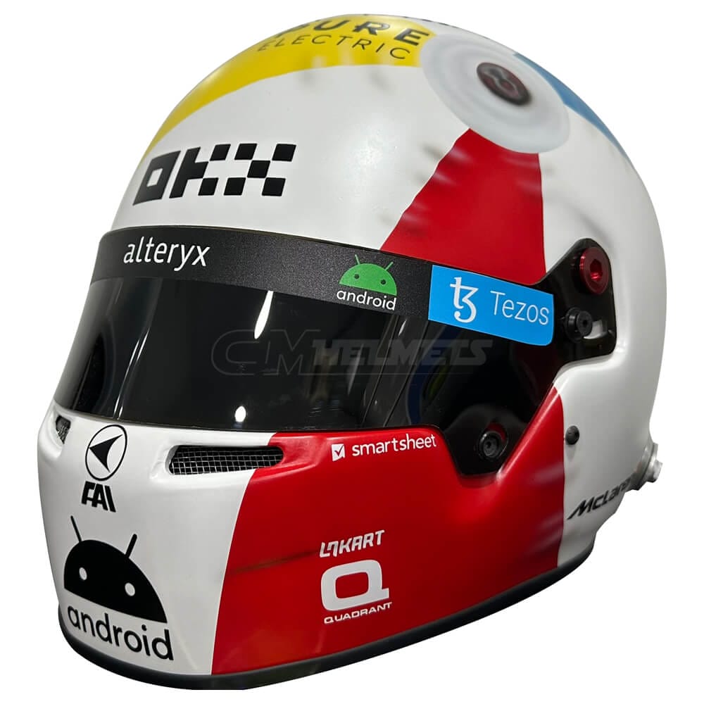 LANDO NORRIS 2023 MIAMI GP HELMET | CM Helmets