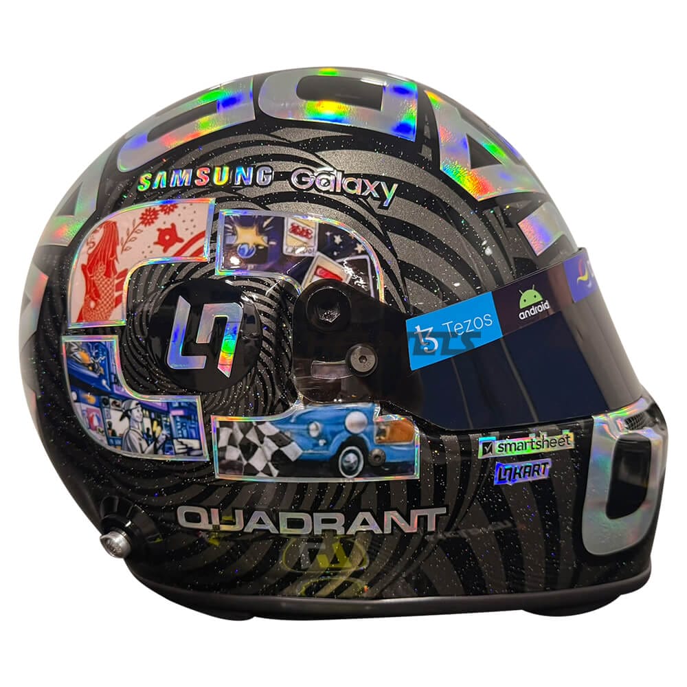 LANDO NORRIS 2023 SINGAPORE GP F1 REPLICA HELMET FULL SIZE