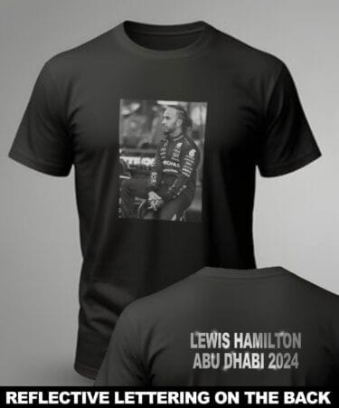 Lewis Hamiton 2024 Abu Dhabi Final RaceT