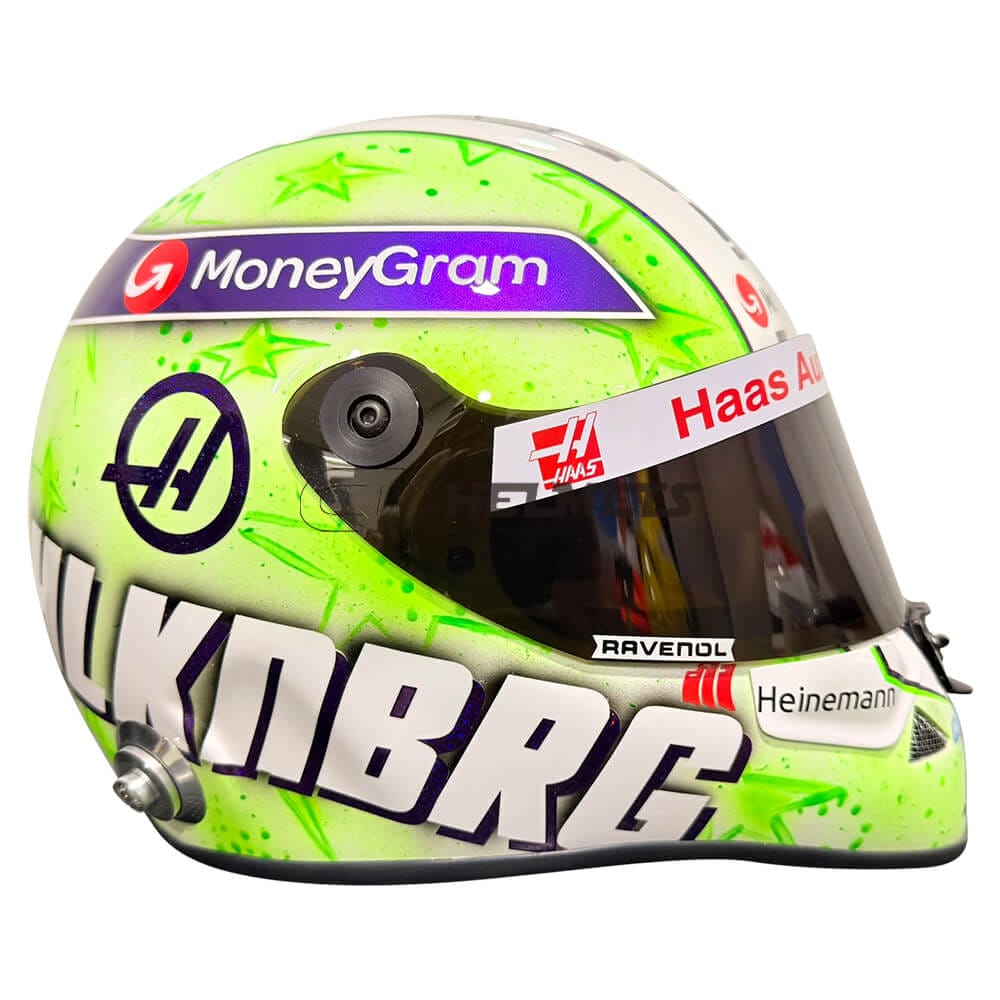 NICO HULKENBERG 2024 F1 REPLICA HELMET FULL SIZE | CM Helmets