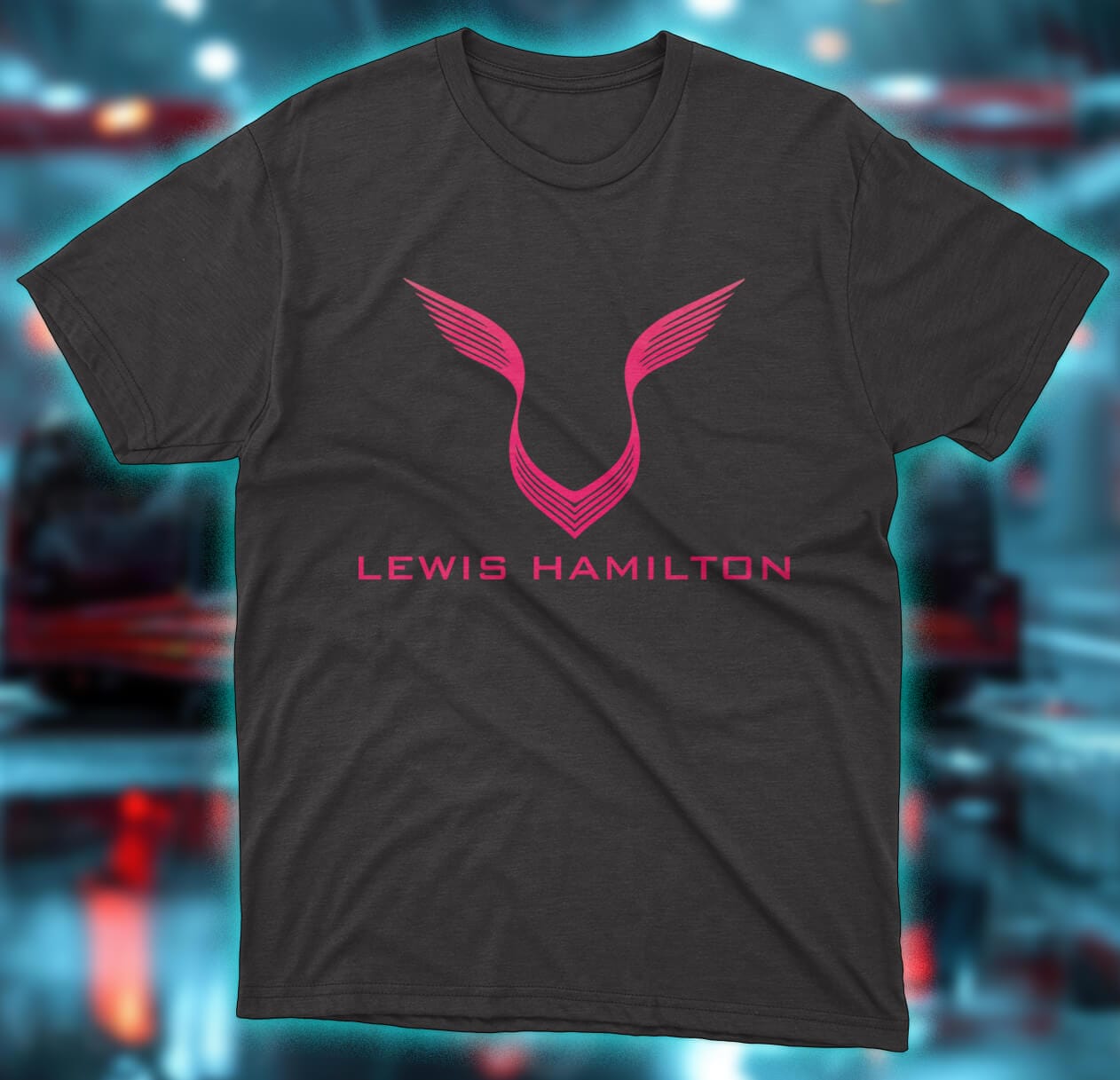 Lewis Hamilton - Neon Pink Lewis Hamilton – Neon Pink