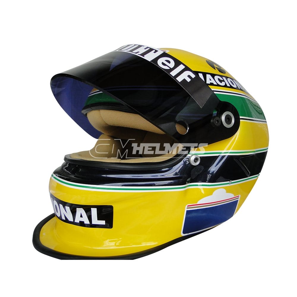 AYRTON SENNA 1994 TESTS F1 REPLICA HELMET FULL SIZE | CM Helmets