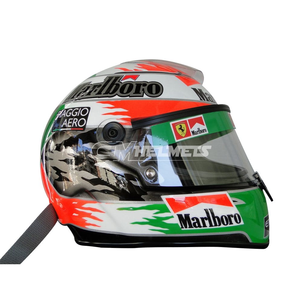 Giancarlo Fisichella F1 Full Scale Replica Helmets | CM Helmets