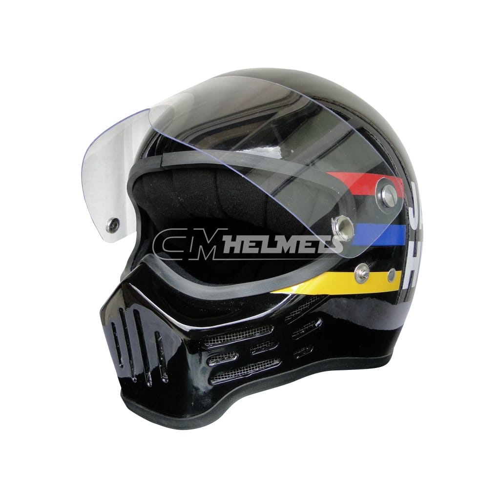 simpson retro helmet