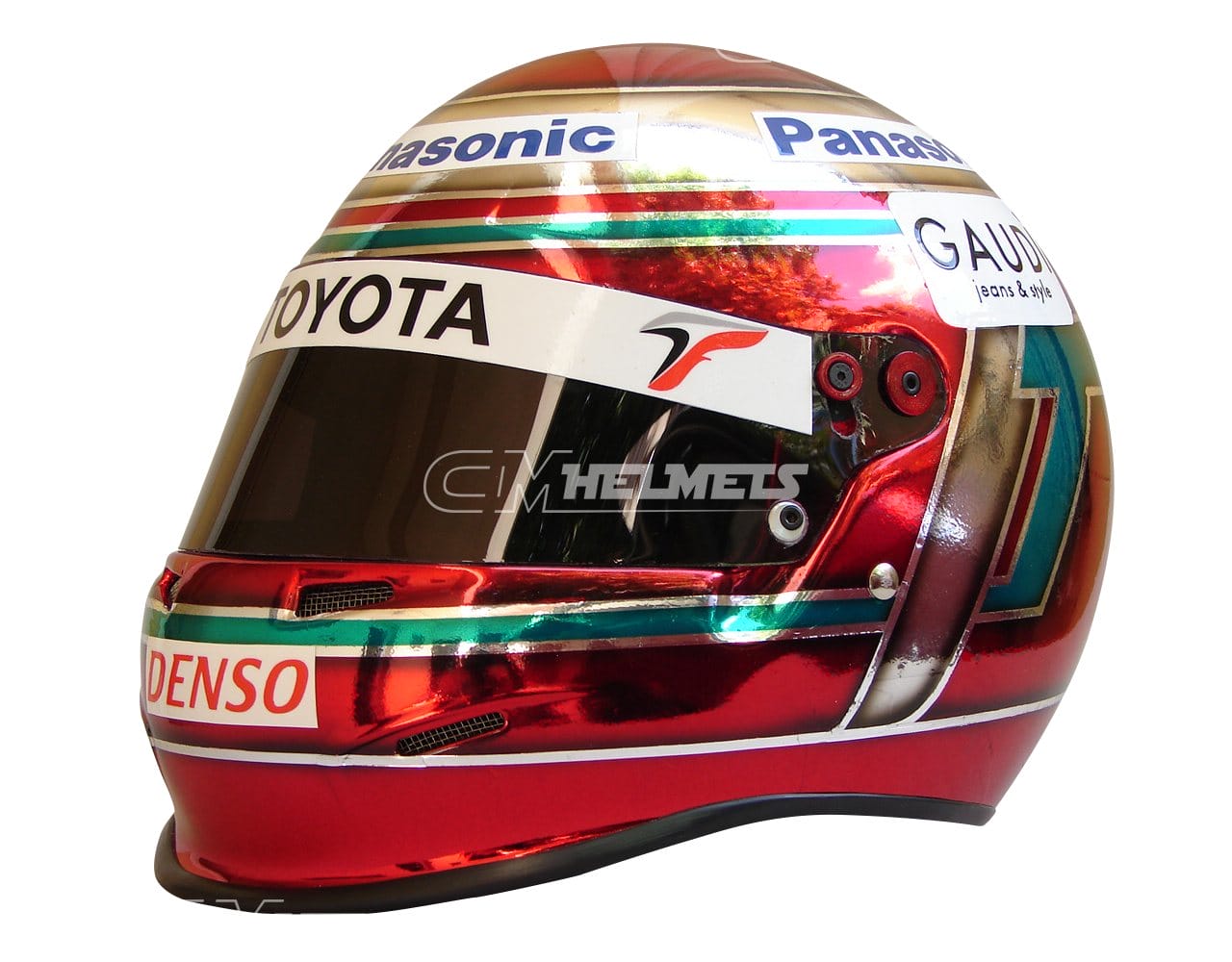 ビトリア　ペニー　3ブル　 1レッド　マルタ JARNO TRULLI 2008 F1 REPLICA HELMET FULL SIZE | CM Helmets