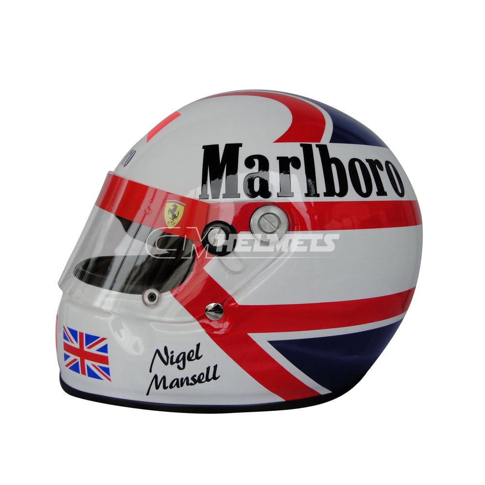 NIGEL MANSELL 1989-1990 F1 REPLICA HELMET FULL SIZE | CM Helmets